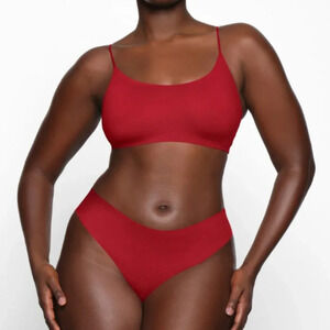 NWT SKIMS Red Bralette-Medium